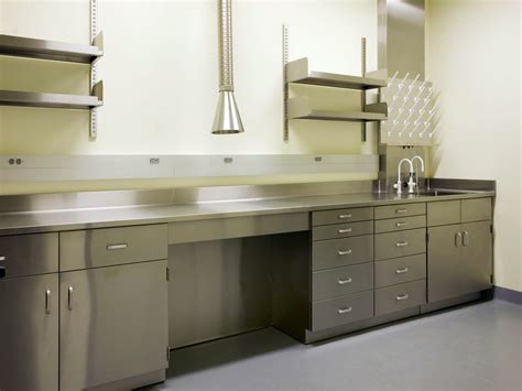 steel lab cabinets|stainless steel lab casework.